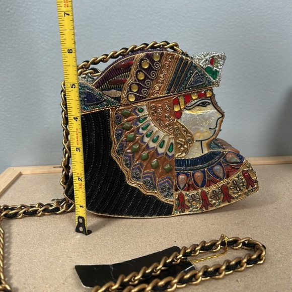 Mary Frances vintage Egyptian Crossbody Box Bag rare collectible - Picture 12 of 16